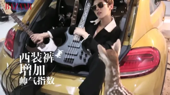 [VIDEO] 160719 Luhan @ Harpers Bazaar Daily Look