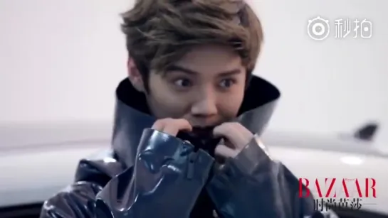 [VIDEO] 160718 Luhan @ Harpers Bazaar BTS