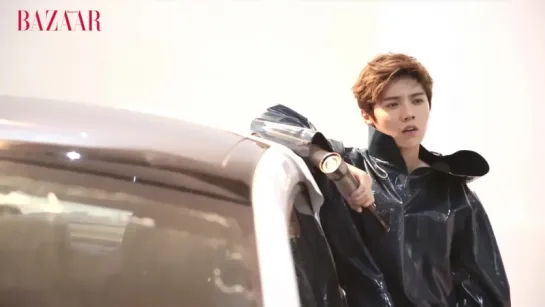 [VIDEO] 160718 Luhan @ Harpers Bazaar Daily Look