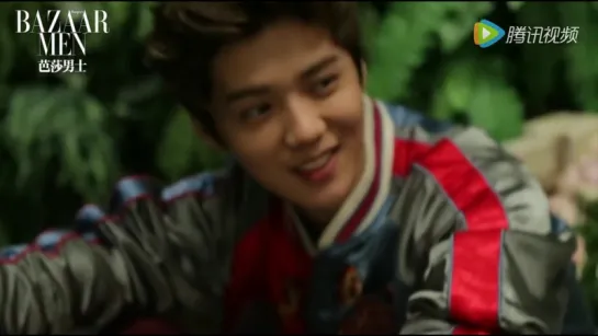 [VIDEO] 160715 Luhan @ Bazaar Men x Tudor Photoshoot BTS