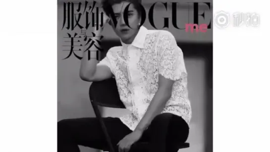 [VIDEO] 160319 Luhan @ Vogue Me Photoshoot Behind the Scenes 15s