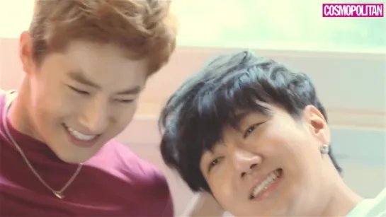 [VIDEO] Suho, Yesung, Key, Taemin @ COSMOPOLITAN Cover Photoshoot