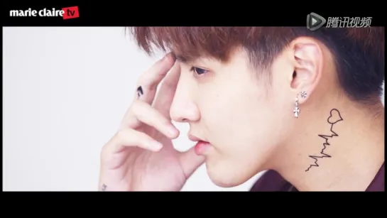 [VIDEO] 150909 Yifan @  Marie Claire China BTS