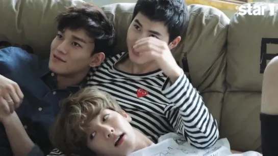 [VIDEO] Baekhyun, Chen, Suho @ Star1 Magazine Photoshoot