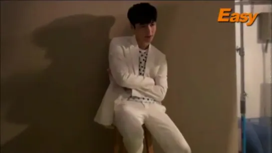 [VIDEO] 150518 Lay @ Easy Magazine BTS