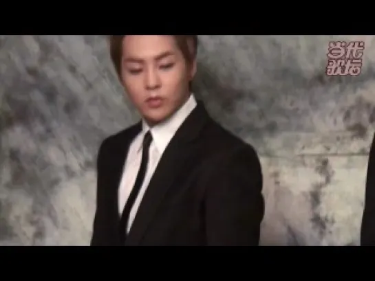 [VIDEO] 120530 EXO-M @ Pop Magazine Photoshoot