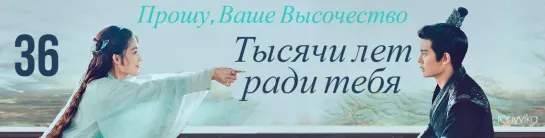 (рус.суб.) 36\36 Прошу, Ваше Высочество \ 请君 \ Тысячи лет ради тебя (2022)