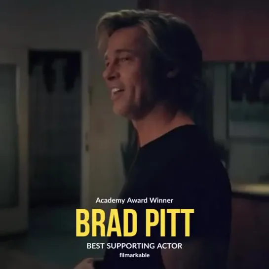 Best Actor Brad Pitt