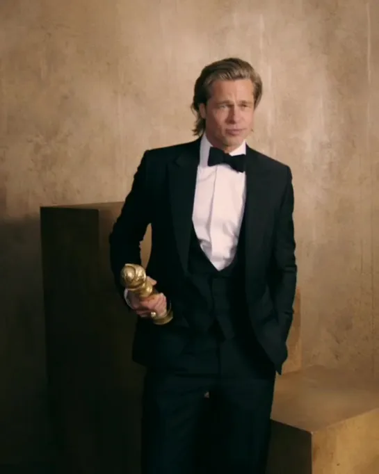 Brad Pitt Golden Globe Awards 2020!