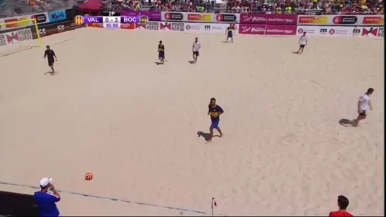 Barcelona Beach Soccer Cup 2015 / Матч за 5 место / Валенсия - Бока Хуниорс