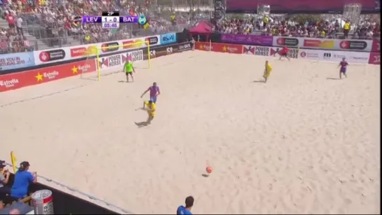 Barcelona Beach Soccer Cup 2015 / Матч за 7 место / Леванте - БАТЭ