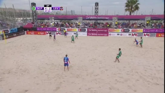 Barcelona Beach Soccer Cup 2015 / Четвертьфинал / Спортинг - Леванте