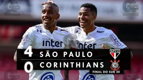 São Paulo 4 x 0 Corinthians - Melhores Momentos (HD 60fps) FINAL da Copa do Bras