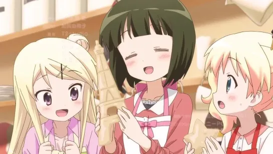 Kin`iro Mosaic / Kinmoza! / Kiniro Mosaic / Золотая Мозаика - 2 серия [Озвучка: Лизавета]