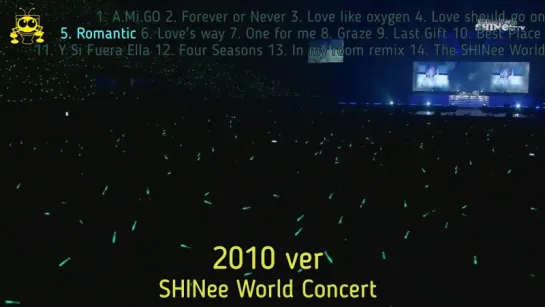 'The SHINee World'+'A.Mi.Go' album perfomance compilation