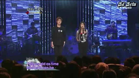 100130 f(x) and SHINee @SBS Kim Jung Eun Chocolate (русс.саб)