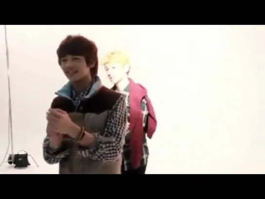 Maypole Behind The Scene with SHINee 110825