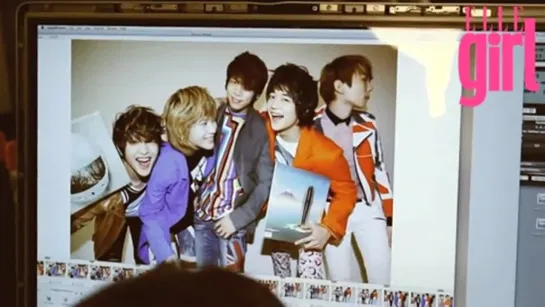 110512 ELLE girl Magazine June Issue Shooting BTS