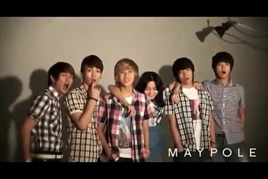 110302 SHINee Maypole making film