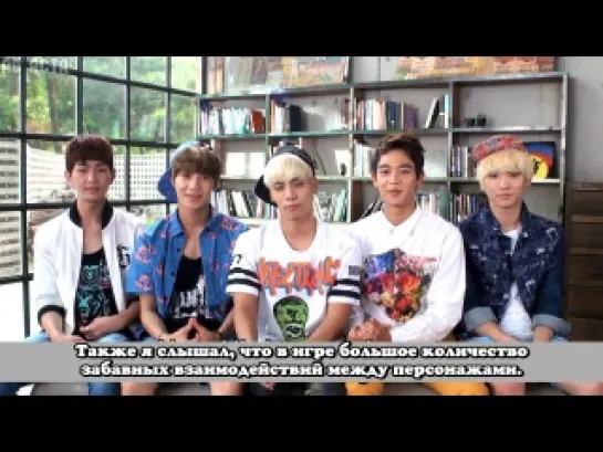 Июль 2013 Mstar Ambassador - Закулисье с SHINee (русс.саб)