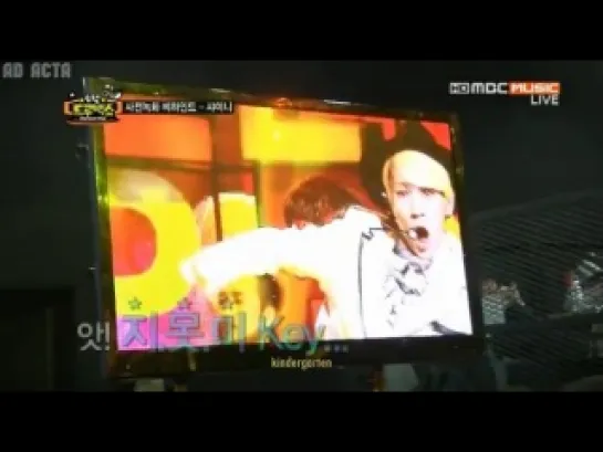 130501 SHINee -  Show Champion Backstage (русс.саб)