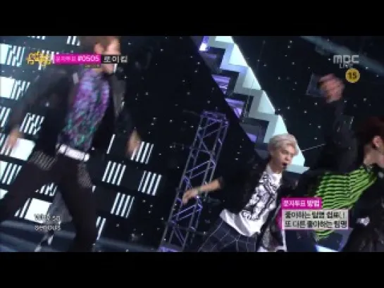 130525 SHINee - Why So Serious @ Music Core