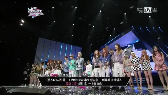 130502 SHINee - SHINe+Why So Serious+ending @ M! Countdown