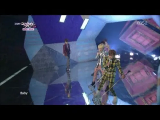 130301 SHINee - Backstage + Dream Girl + Ending @ KBS Music Bank