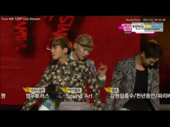 130222 SHINee - Ending @ KBS Music Bank