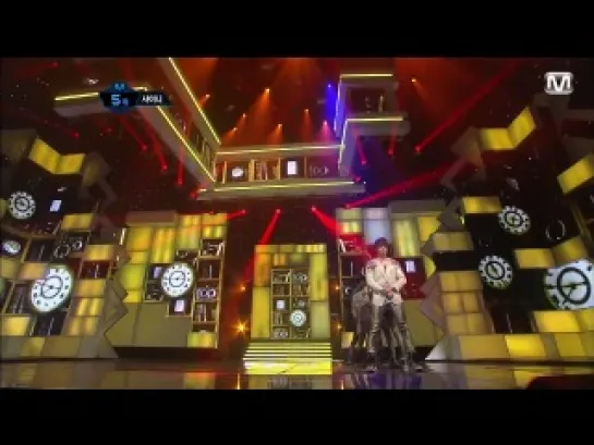 [HD] 120419 M!Countdown SHINee - Stranger (Remix) + Sherlock (Clue + Note) (Goodbye Stage)