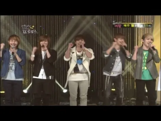 120411 SHINee Talk @ Joy Lee Sora 2nd Proposal