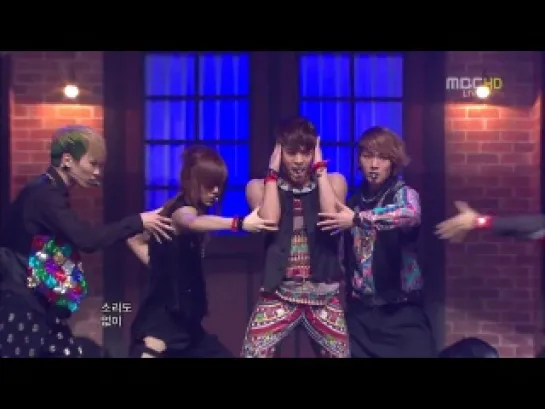 120324 SHINee - Sherlock  - Comeback Stage @ Music Core