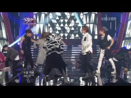 120323 SHINee - Stranger @ Music Bank