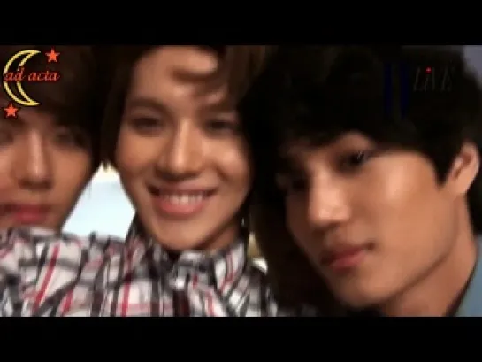 120119 [W Live with S.M fashionistas] Taemin and ЕХО (русс.саб)