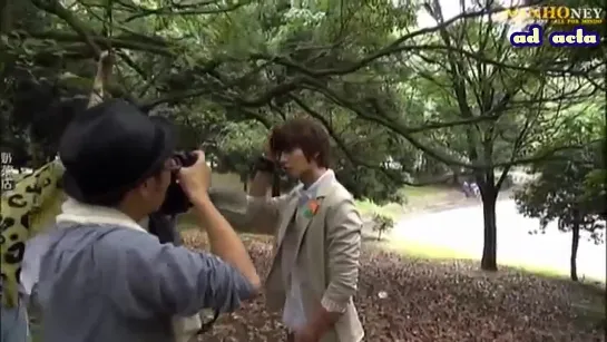 SHINee filming Juliette MV and photo-shoot [JPCN] (русс.саб)