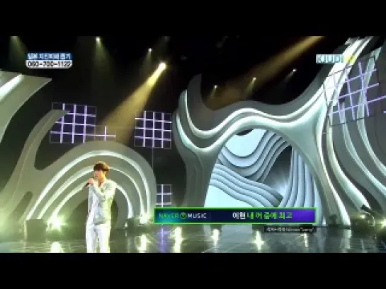 110319 SHINee MC Onew  Minho Cut  Music Core