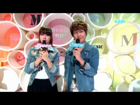 110226 SHINee MC Onew  Minho Cut  Music Core