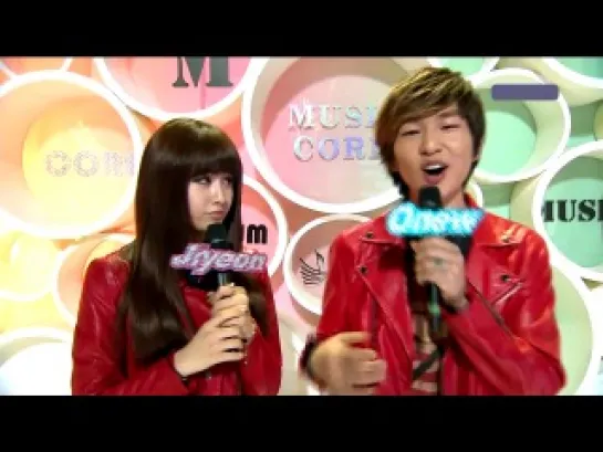 110219 Minho Onew - MC