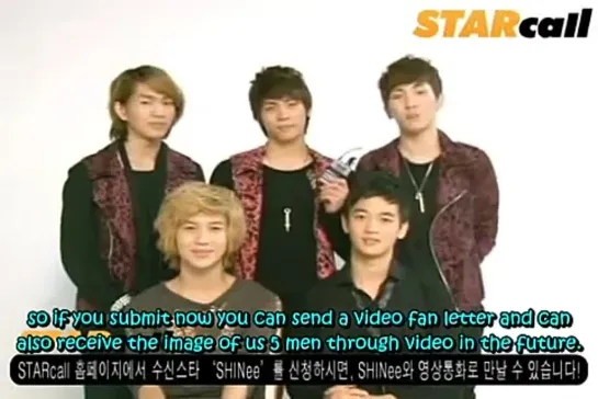 101103 SHINee - Star Call