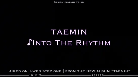 151018 J-Wave Тэмин - Into The Rhythm часть 2