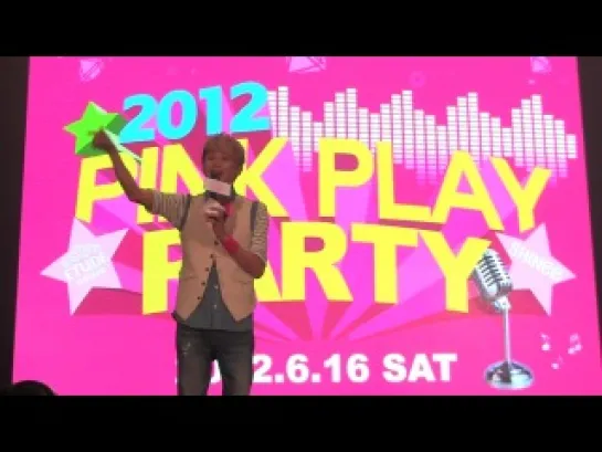 120616 SHINee - Etude Fanmeeting part 2