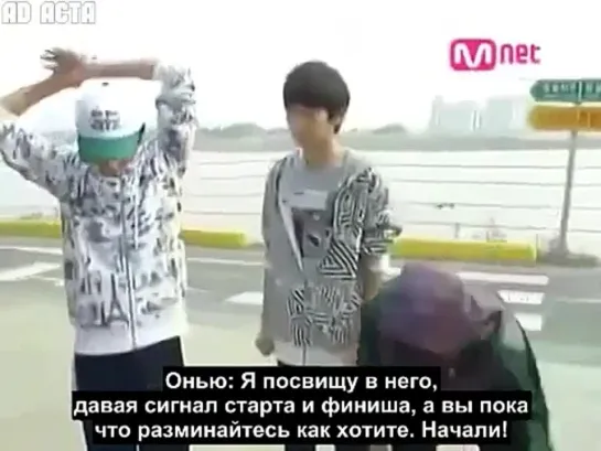 081020 SHINee Reality Show Yunhanam - BTS 22 (русс.саб)