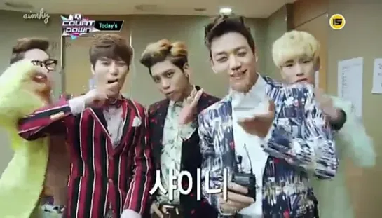 130314 SHINee + other idols - Opening @ M!Countdown