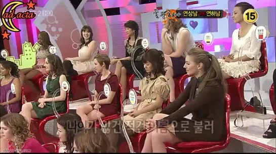 091019 KBS2 ChitChat Of Beautiful Ladies', Global Talk Show 1 (русс.саб)