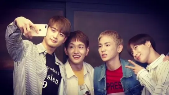 050818 Инстаграм Стейси Нам: интервью SHINee с @iheartradio