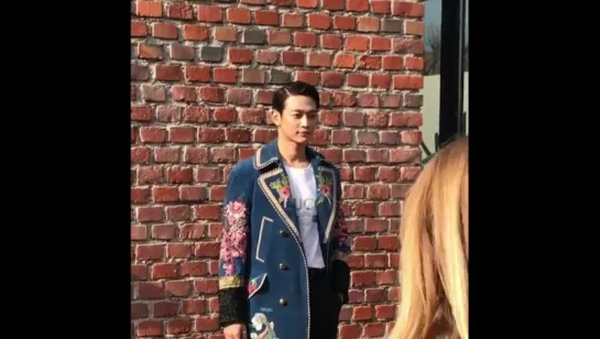 220217 Инстаграм COSMOPOLITAN KOREA. #minho #shinee #cosmonow #2017fw #gucci @gucci