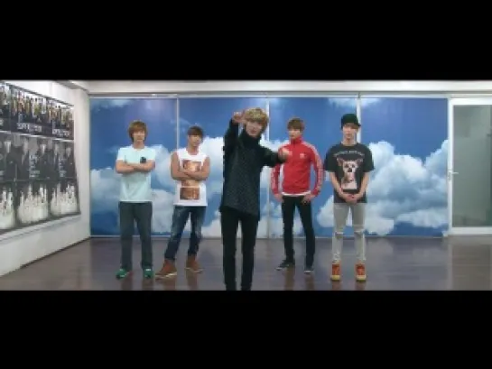 120327 SHINee 'Sherlock' dance lessons