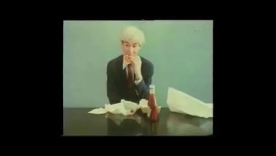 136. Andy Warhol Eats a Hamburger