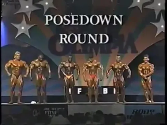 Mister_Olympia_1991_ Top Six Posedown