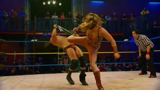 Marty the Moth (w/Reklusa) vs Mariposa (Lucha Underground title)